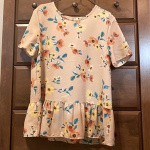 Lime n Chili Floral Top.